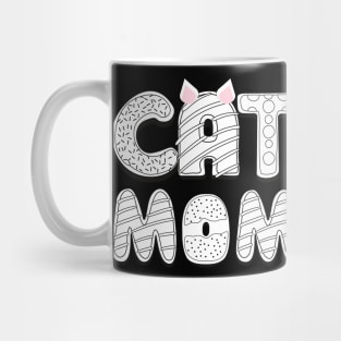 Cat Mom Lady Woman Lover Gift Kitty Kitten Cute Mug